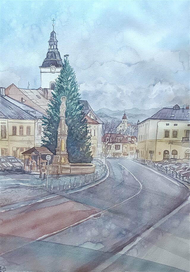 Jablunkov, náměstí