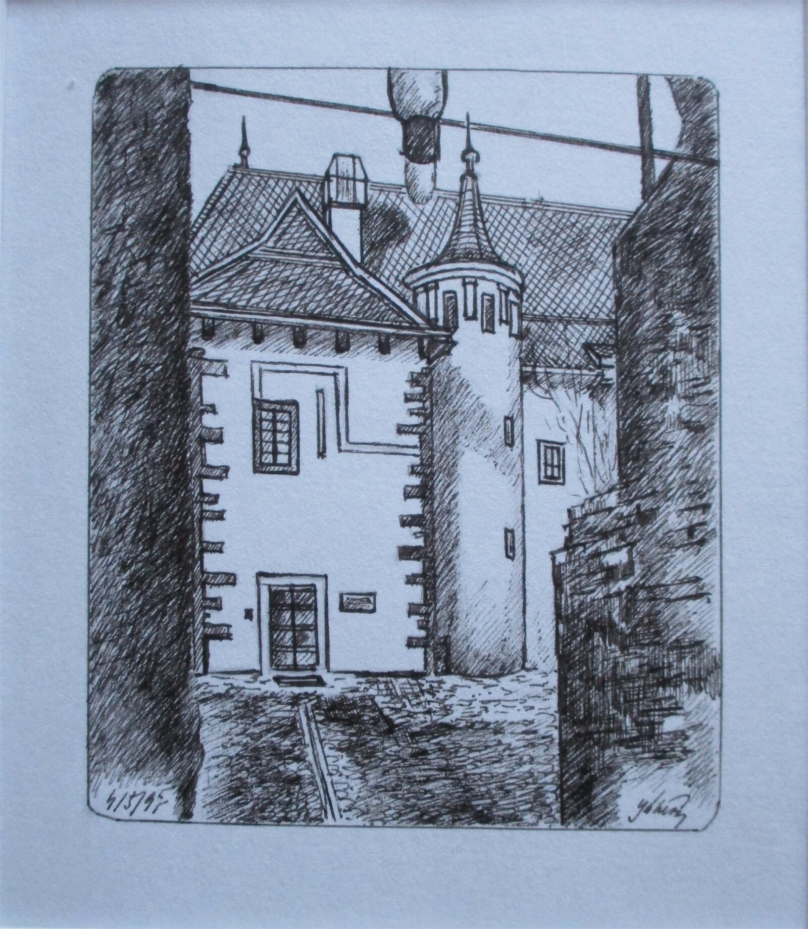 Jaroslava Jáněová: TEMPL, Mladá Boleslav, 11 × 9 cm
