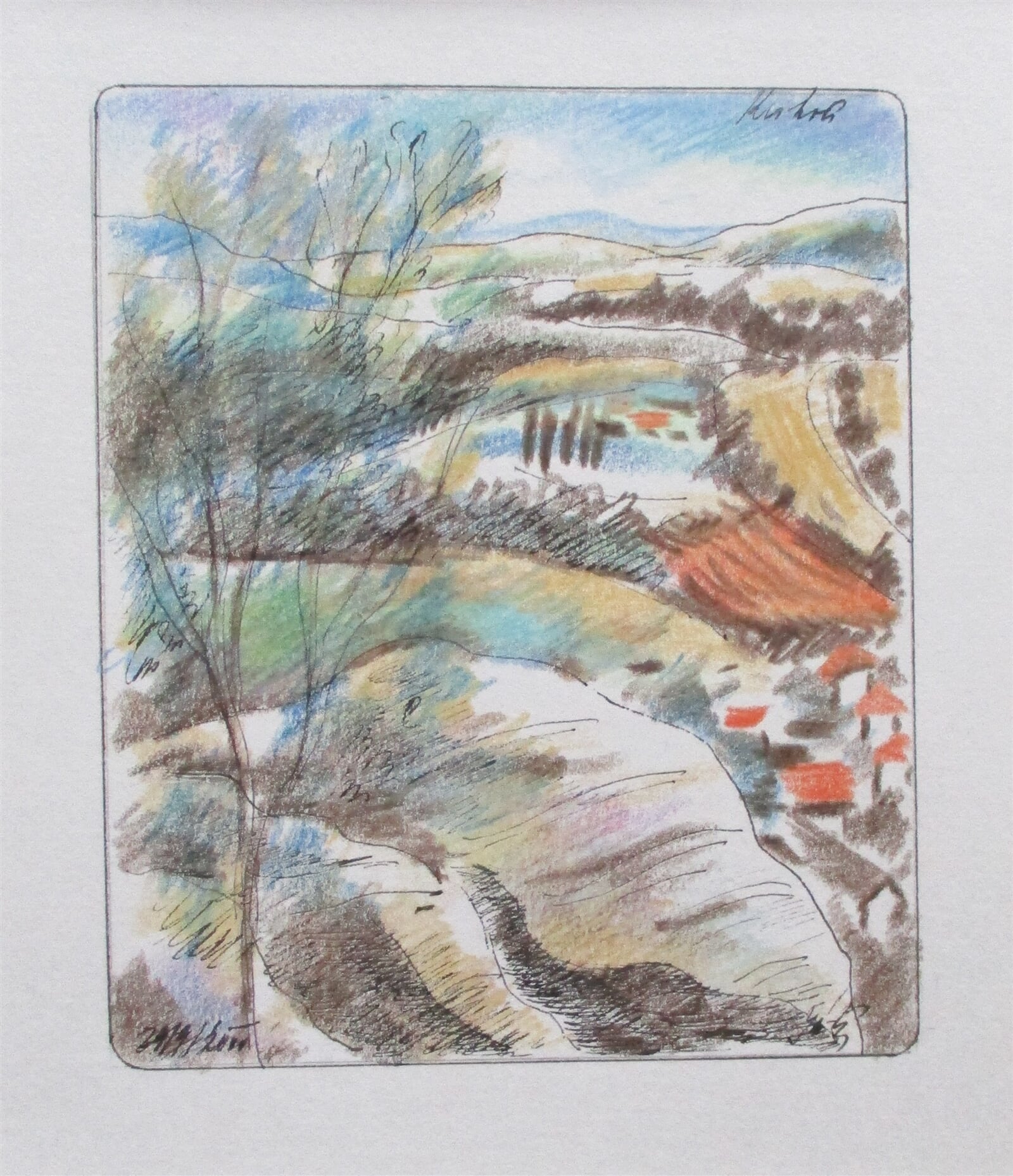 Jaroslava Jáněová: Klokočí, 11 × 9 cm
