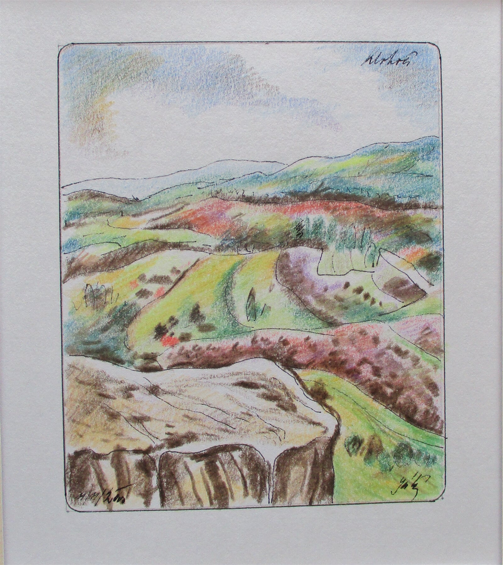 Jaroslava Jáněová: Klokočí, 11 × 9 cm