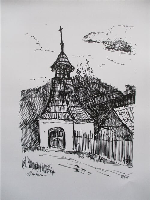 Žloukovice, kaplička