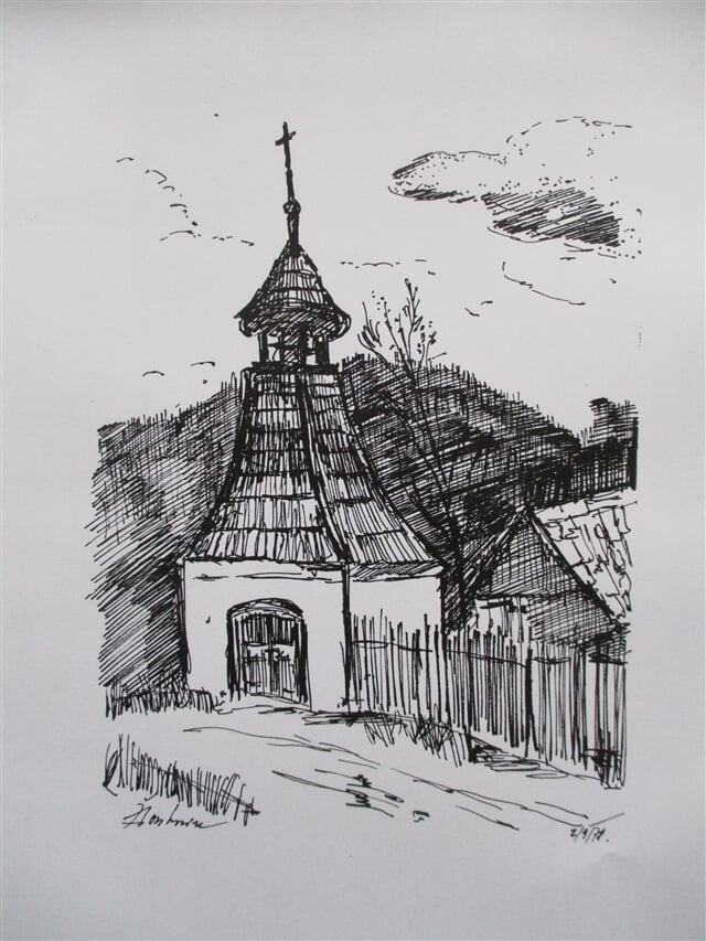 Žloukovice, kaplička