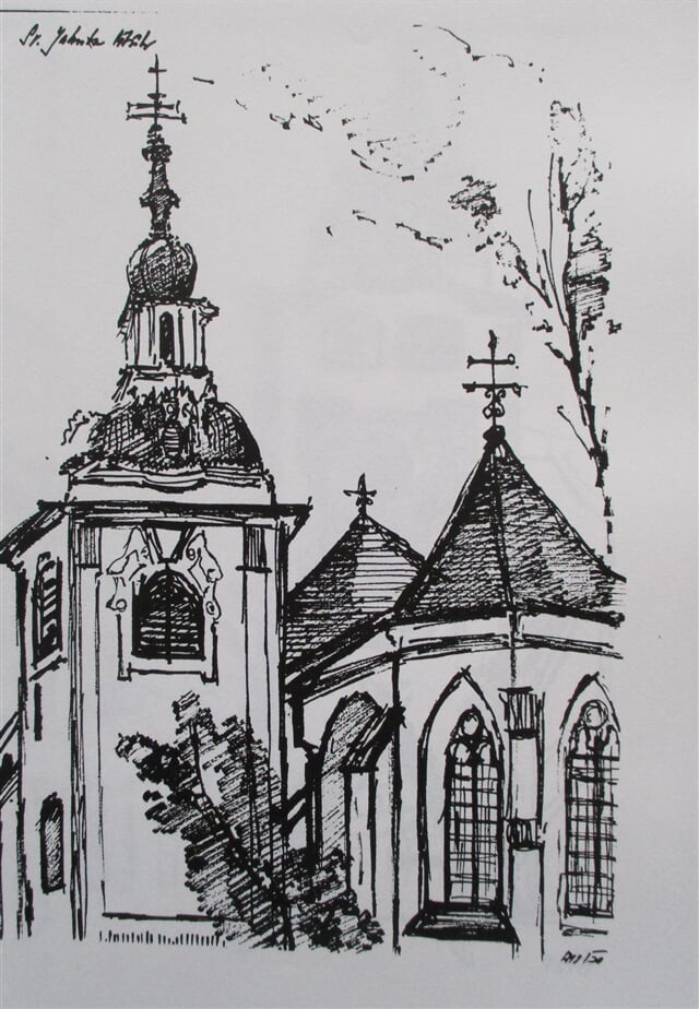 Řevnice, kostel sv. Jakuba Většího (Staršího)