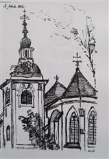 Řevnice, kostel sv. Jakuba Většího (Staršího)