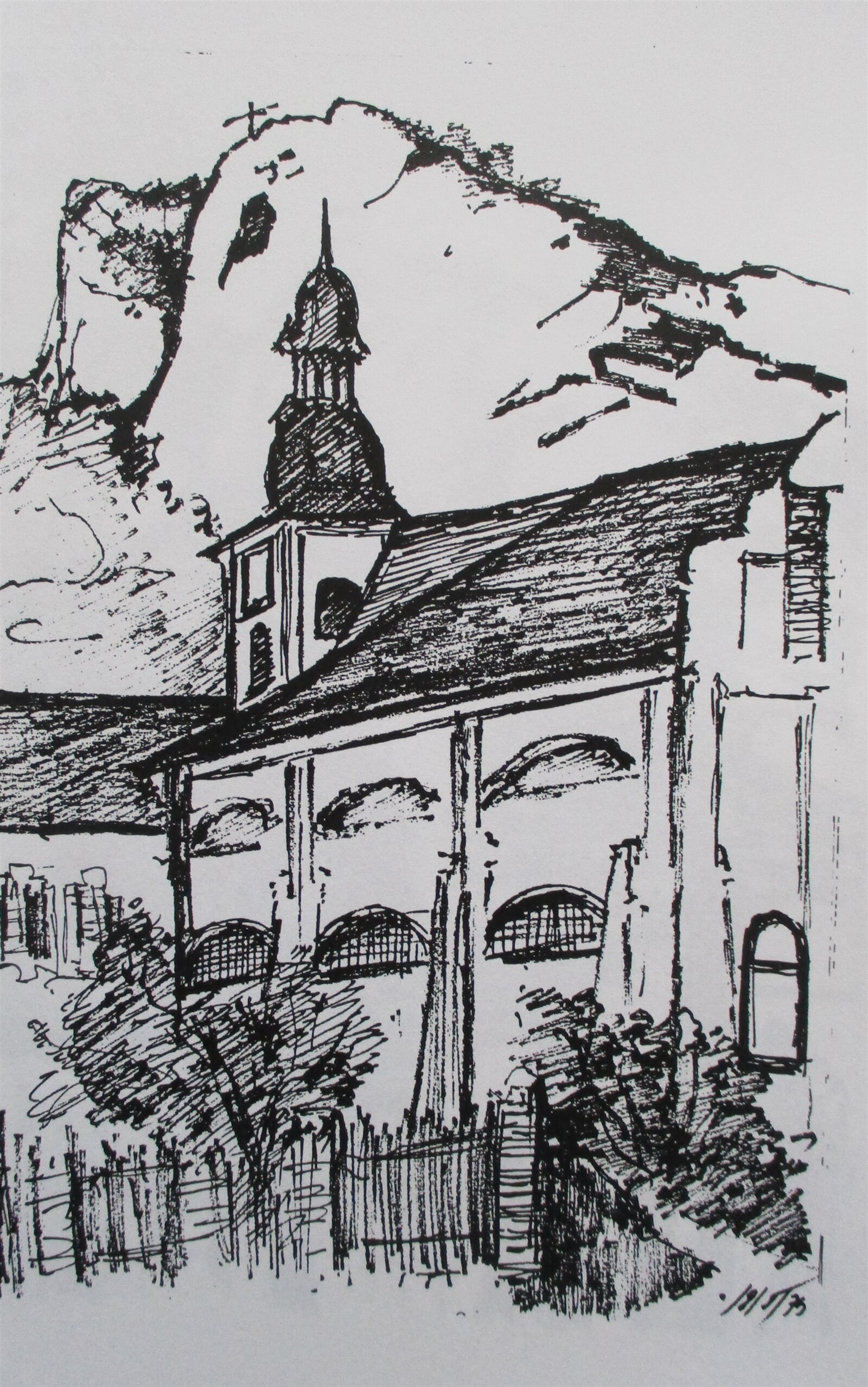 Jaroslava Jáněová: Sv. Jan pod Skalou, kostel Narození sv. Jana Křtitele, 21 × 15 cm