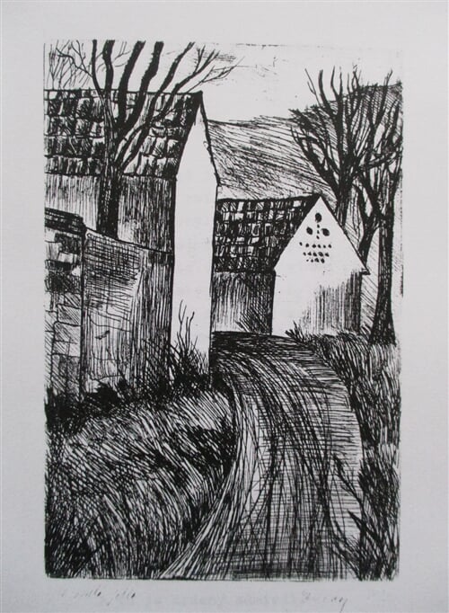 Jílové u Prahy, suchá jehla