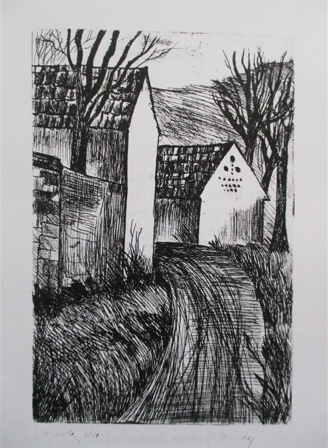 Jílové u Prahy, suchá jehla