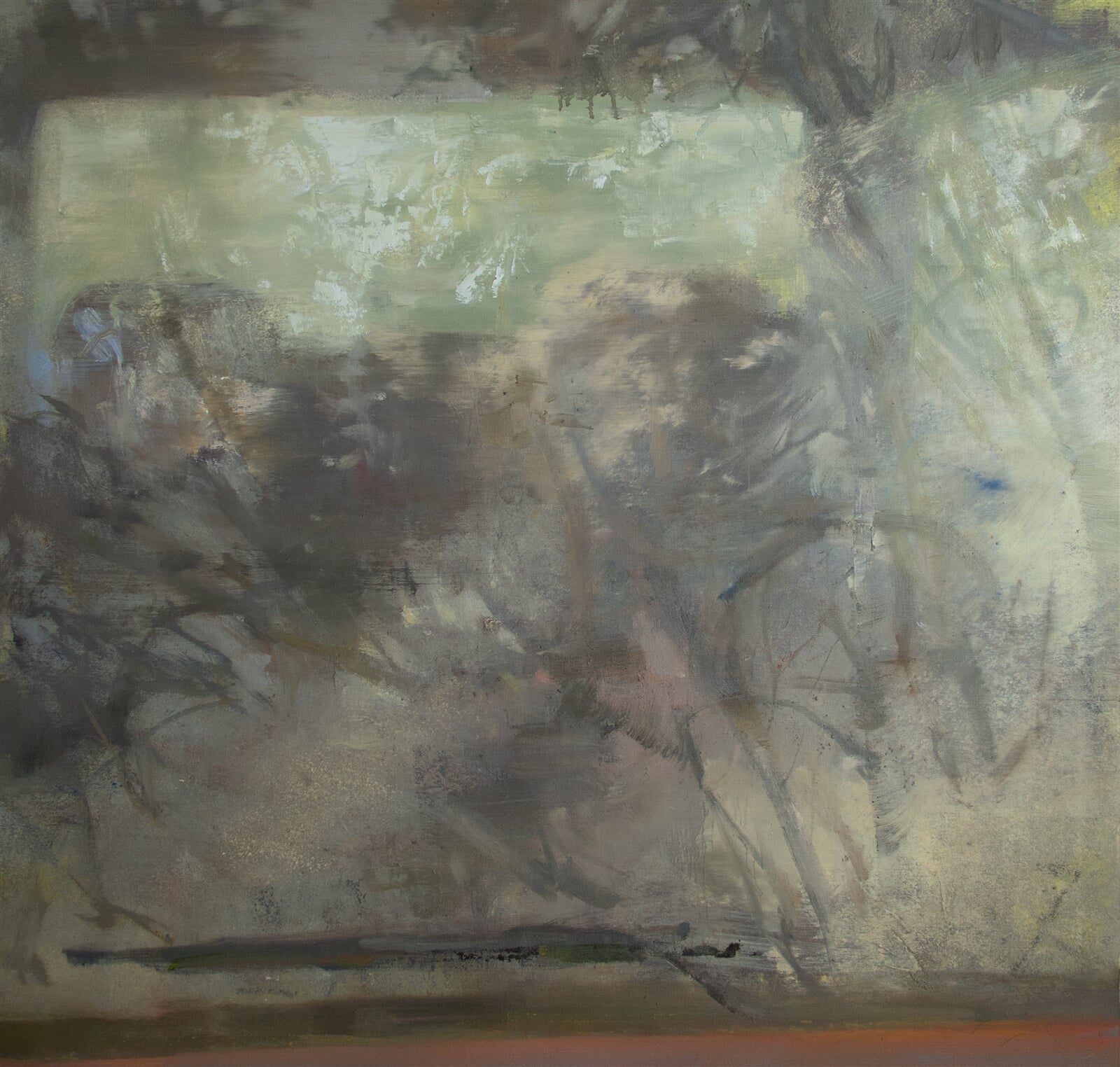 Adéla Topolová: Auto, 110 × 115 cm