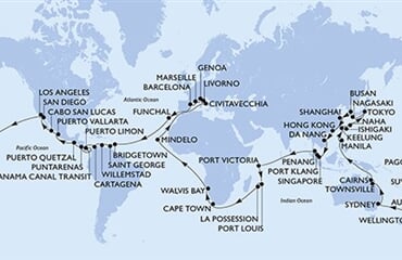MSC Magnifica - Španělsko, Portugalsko, Barbados, Grenada, Kolumbie, ... (z Barcelony)