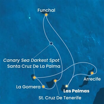 Trasa plavby CFO-LPA07A0R