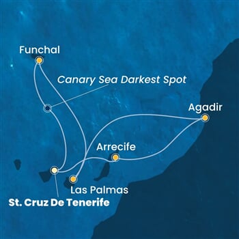 Trasa plavby CFO-TCI07A1M