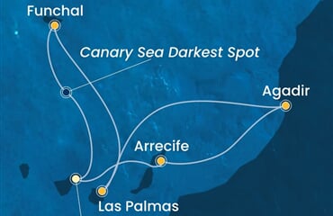 Costa Fortuna - Španělsko, Maroko, Portugalsko (Santa Cruz de Tenerife)