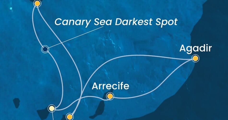 Trasa plavby CFO-TCI07A1M