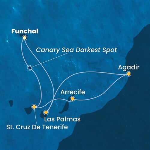 Trasa plavby CFO-FNC07A0Q