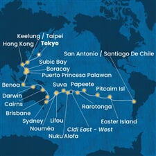 Costa Serena - Japonsko, Čína, Filipíny, Indonésie, Austrálie, ... (z Tokia)