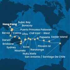 Costa Serena - Čína, Filipíny, Indonésie, Austrálie, Nová Kaledonie, ... (z Hongkongu)