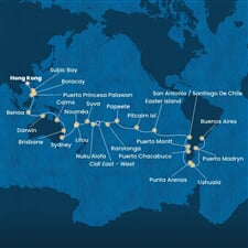 Costa Serena - Čína, Filipíny, Indonésie, Austrálie, Nová Kaledonie, ... (z Hongkongu)