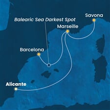 Costa Pacifica - Španělsko, Francie, Itálie (Alicante)