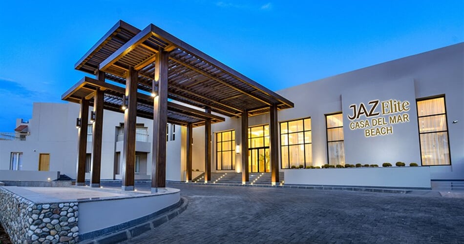 Hotel Jaz Elite Casa Del Mar Beach: fotografie vybavení exteriérů a interiérů ubytování.