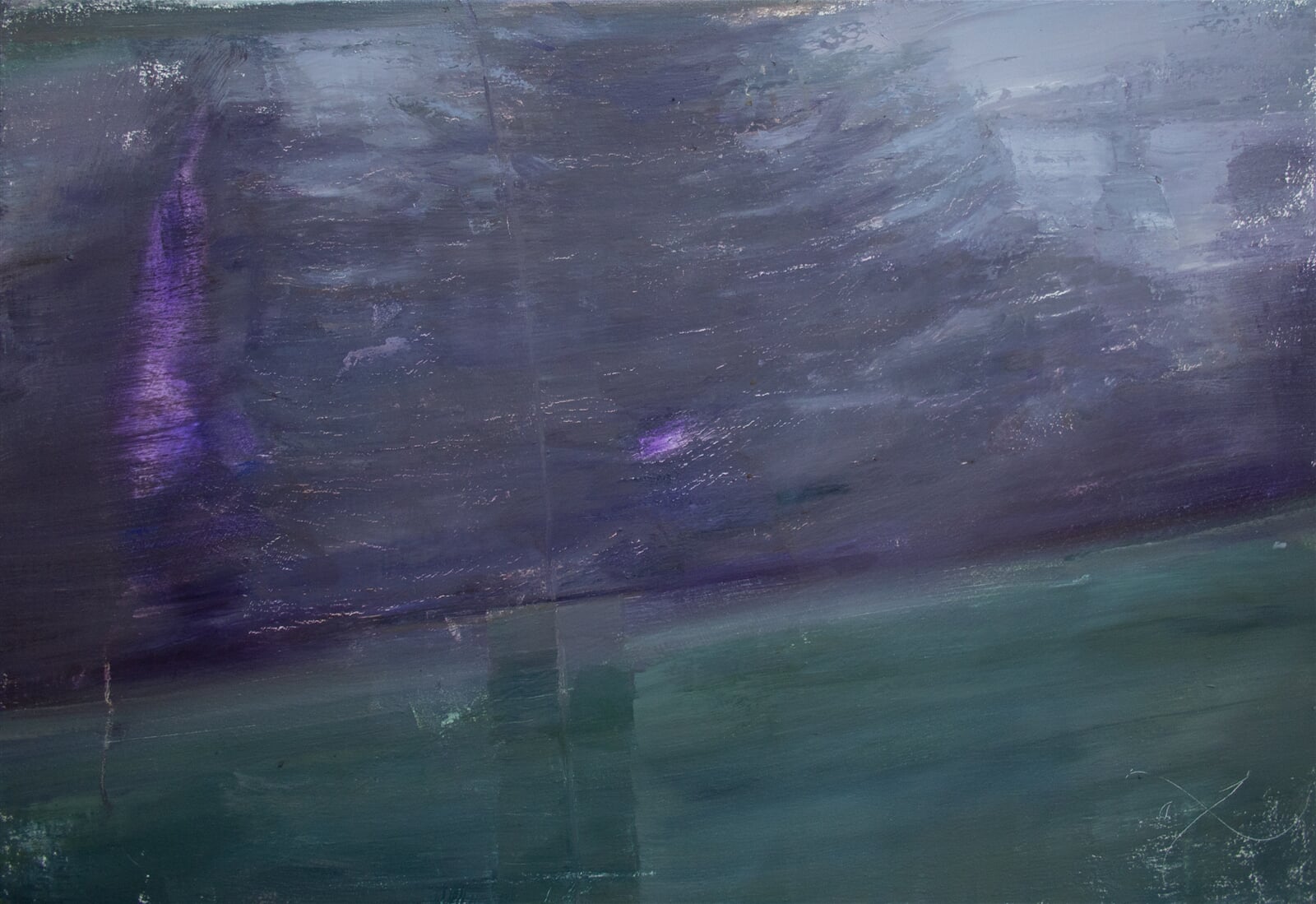Adéla Topolová: Auto II, 55 × 80 cm