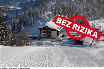 Skiaréna Nassfeld / Hermagor - Horský hotel Berghof v Nassfeldu - na sjezdovce
