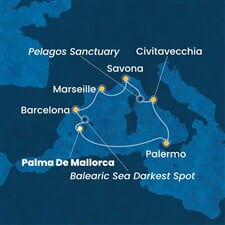 Costa Toscana - Španělsko, Itálie, Francie (Palma de Mallorca)