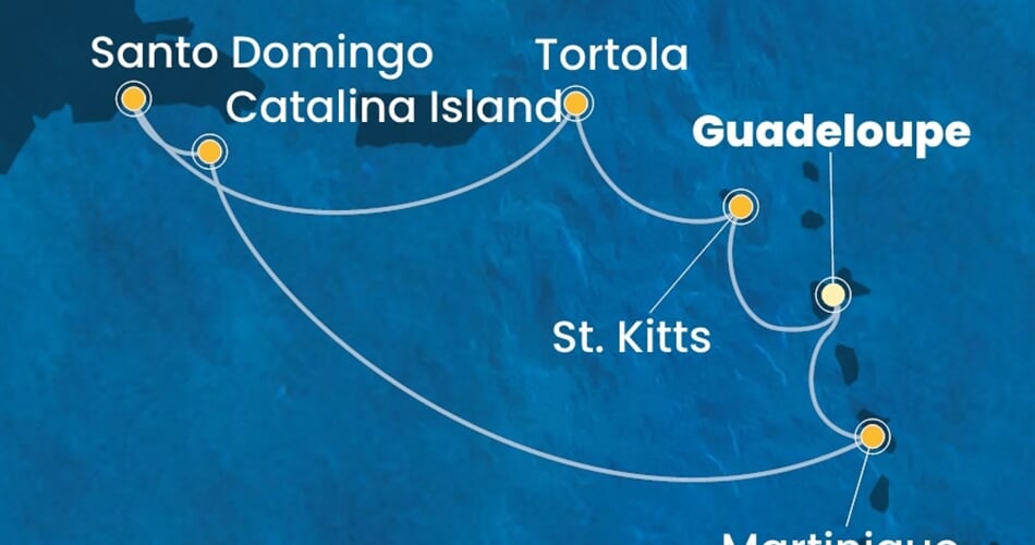 Trasa plavby CFS-PTP07A24