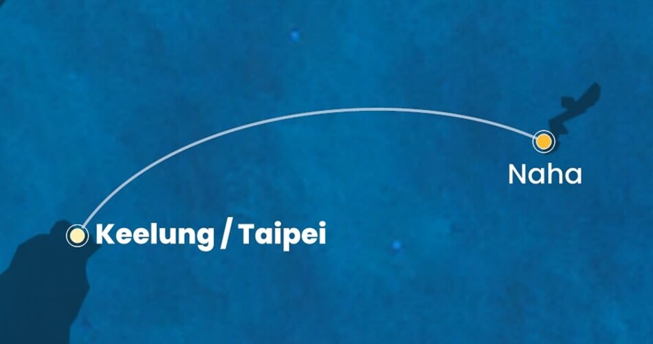 Trasa plavby CSE-KEE01A03