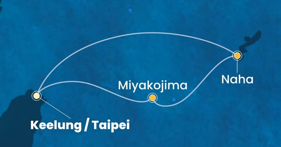 Trasa plavby CSE-KEE03A0R