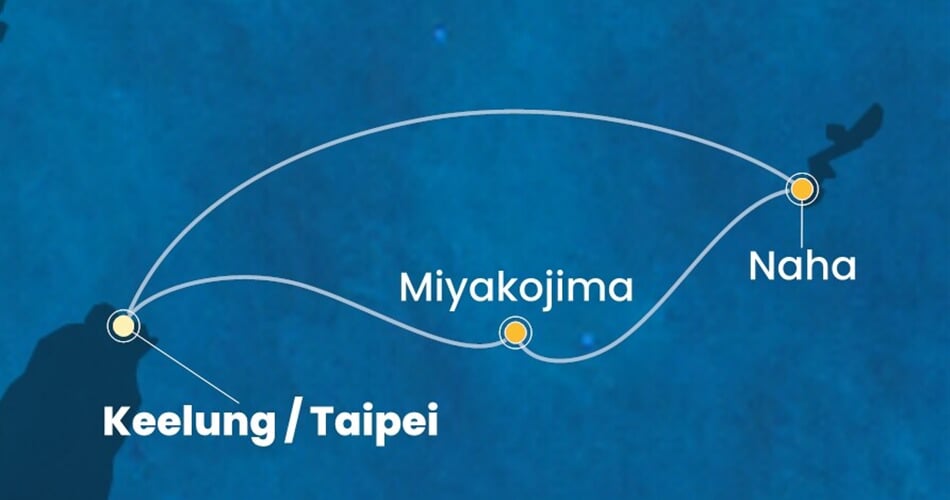 Trasa plavby CSE-KEE04A0I