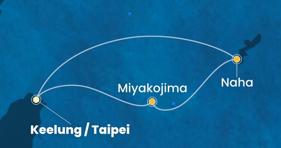 Trasa plavby CSE-KEE04A0J