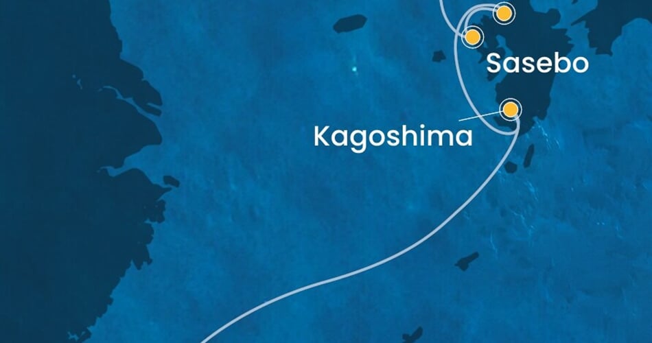 Trasa plavby CSE-KEE05A10