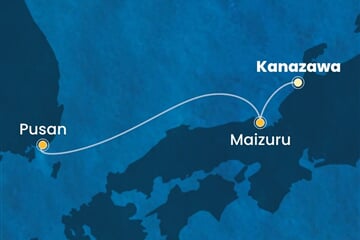 Costa Serena - Japonsko, Jižní Korea (Kanazawa)