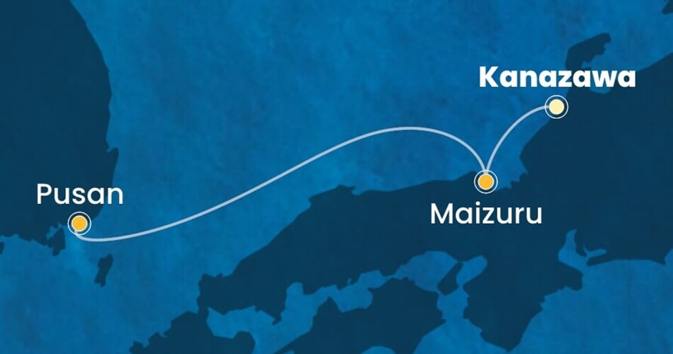 Trasa plavby CSE-KNZ02A02