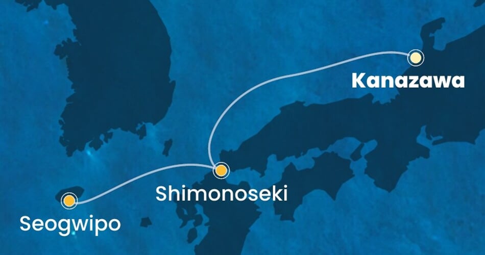 Trasa plavby CSE-KNZ02A03