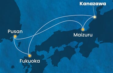 Costa Serena - Japonsko, Jižní Korea (Kanazawa)