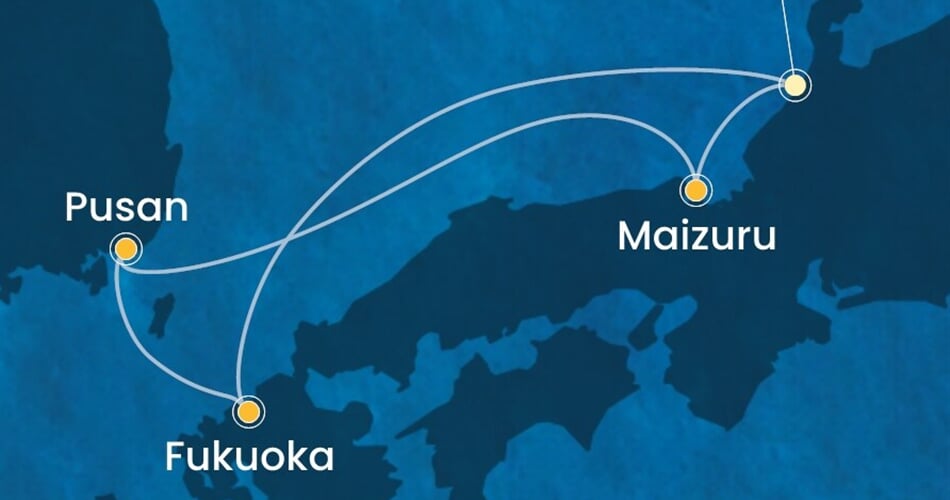 Trasa plavby CSE-KNZ04020