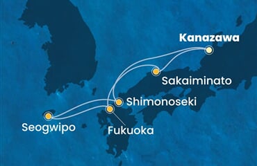 Costa Serena - Japonsko (Kanazawa)