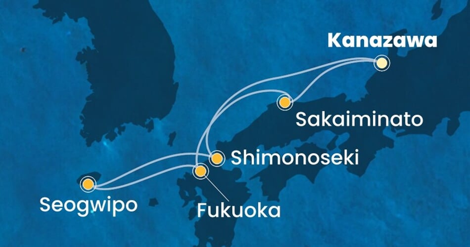 Trasa plavby CSE-KNZ05A01