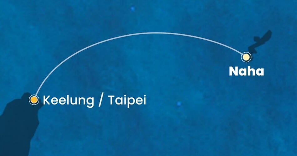 Trasa plavby CSE-OHA01A0B