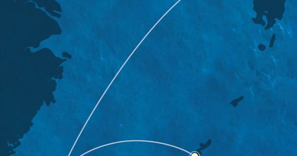 Trasa plavby CSE-OHA03A1Z