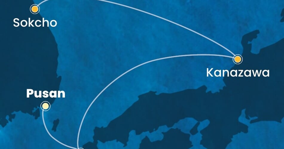 Trasa plavby CSE-PUS04A0L