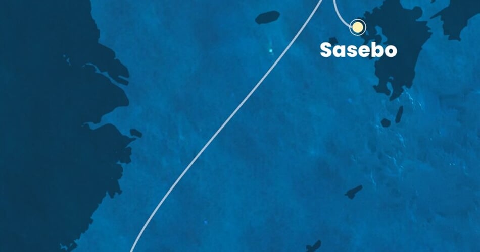 Trasa plavby CSE-SSB03A00