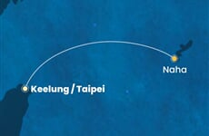 Trasa plavby CSE-KEE02A0G