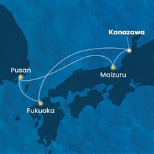 Costa Serena - Japonsko, Jižní Korea (Kanazawa)