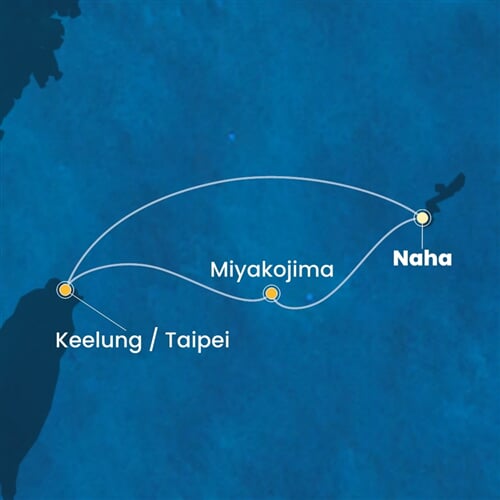 Trasa plavby CSE-OHA03A1X