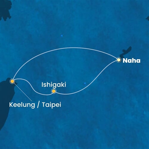 Trasa plavby CSE-OHA04A2J