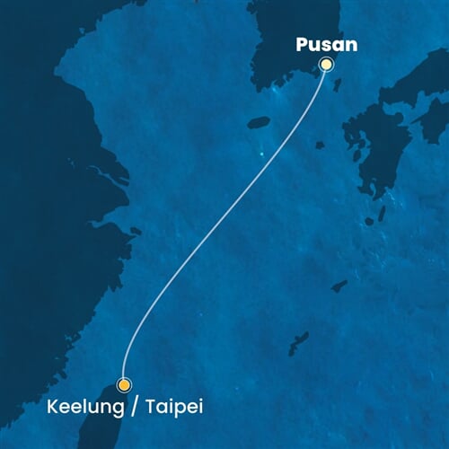 Trasa plavby CSE-PUS02A07