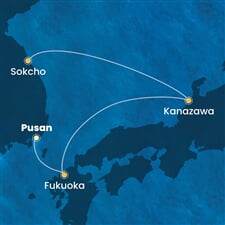 Costa Serena - Jižní Korea, Japonsko (Pusan)