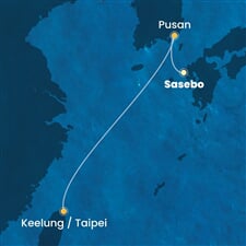 Costa Serena - Japonsko, Jižní Korea (Sasebo)